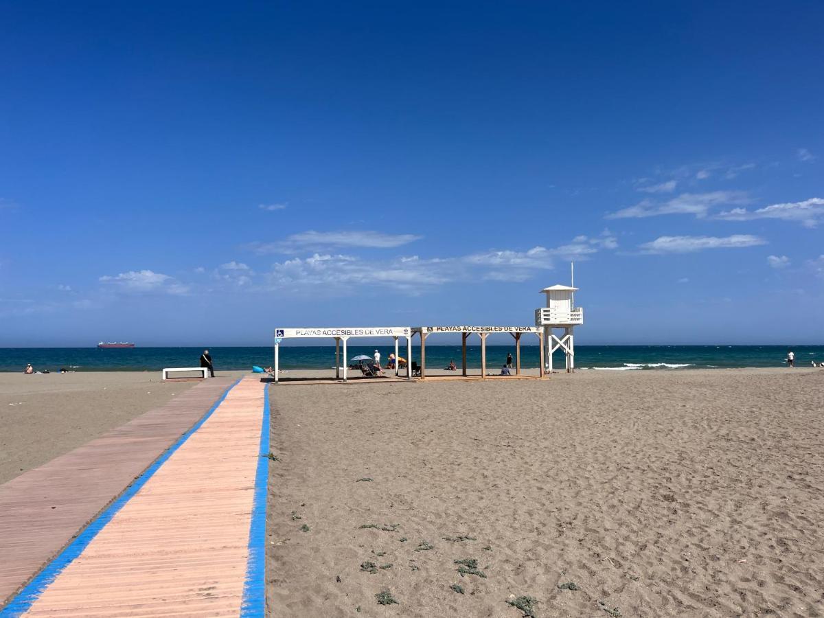 Apartamento Soleado Vera Costa, 200 M De La Playa Playas de Vera Eksteriør bilde