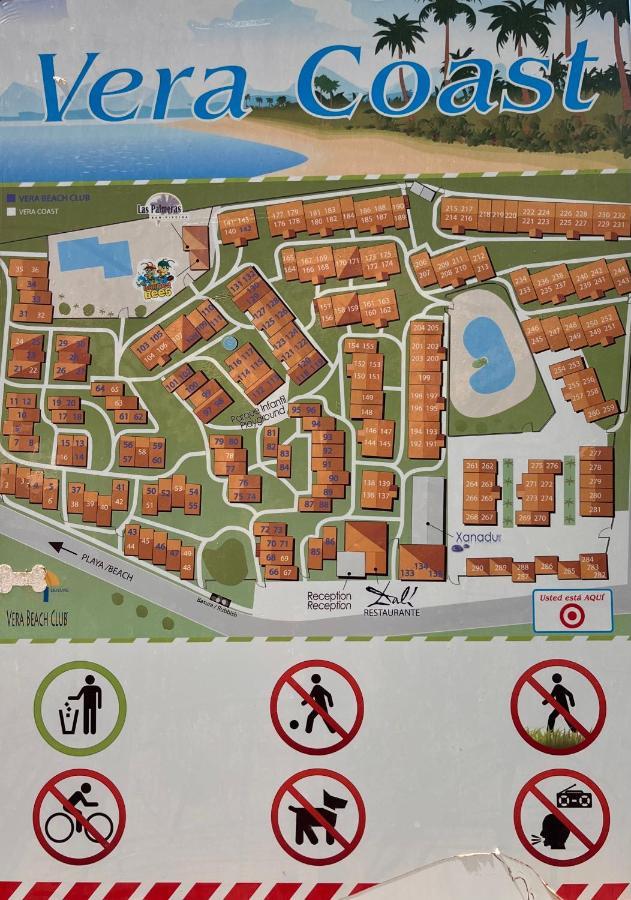 Apartamento Soleado Vera Costa, 200 M De La Playa Playas de Vera Eksteriør bilde